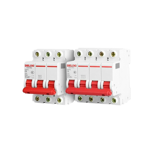 德力西DZ47S空气开关32a家用4P关断路器100空调63a总闸2小型3空开