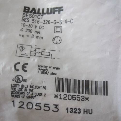 议价全新原装正品BALLUFF巴鲁夫 BES 516-326-G-S4-C  BES01CT 现