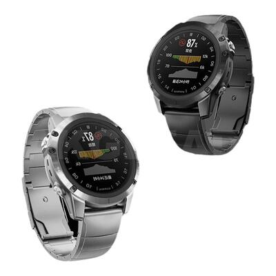 AKGLEADER适用于佳明钛合金表带