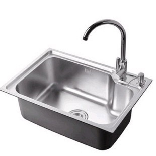 包邮不锈钢水槽套餐小单槽支架 厨房洗菜盆碗池手盆 单盘