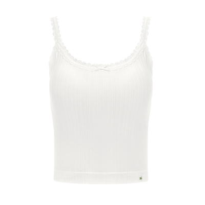 半练罗纹宽肩带背心遮挡副乳