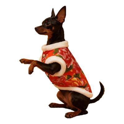 小鹿犬小型犬保暖马甲棉衣