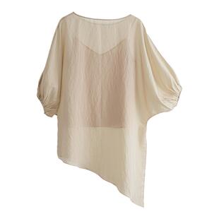 优雅自持 慵懒自在YUANYIN原隐极简chic长裙ins卡其色流动半身裙