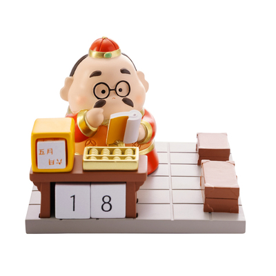 恭王府文创大管家手机支架摆件