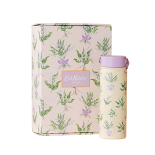 英国Cath kidston手提水杯带盖女生316保温杯高颜值情侣对杯礼物