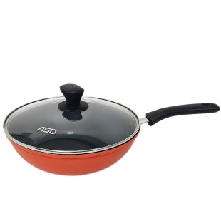 爱仕达炒锅不粘锅家用平底煎锅小炒菜锅电磁炉燃气灶通用CL28B1Q