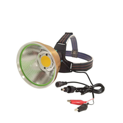 12v散光大泛光强光外接电池灯头