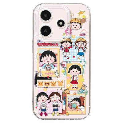 适用红米note15pro手机壳女款note14保护套小米透明note15pro硅胶防摔13por+全包redmi丸子12turbo软好看卡通