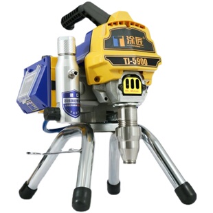 涂匠高压无气乳胶漆喷涂机柱塞式喷油漆机器涂料喷枪一体机喷漆机