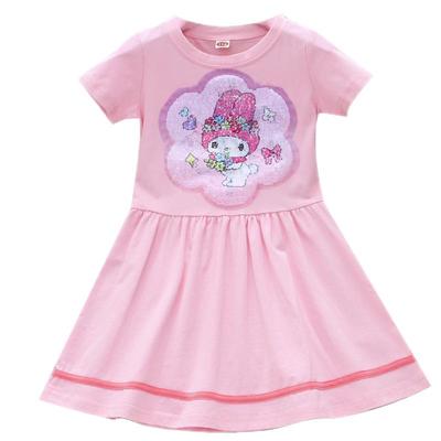 纯棉女童秋季拉布布公主连衣裙