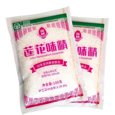莲花味精袋装小包家用调味品调味料无盐炒菜提鲜鲜味素颗粒调料
