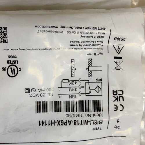 【议价】图尔克接近开关 I8U-MT18-AP6X-H1141