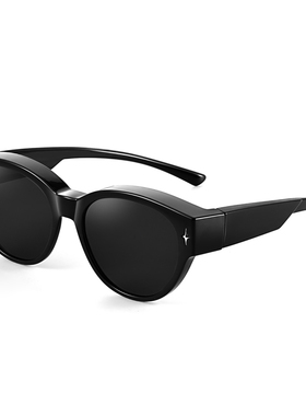 墨镜可套近视镜男士偏光防晒高清