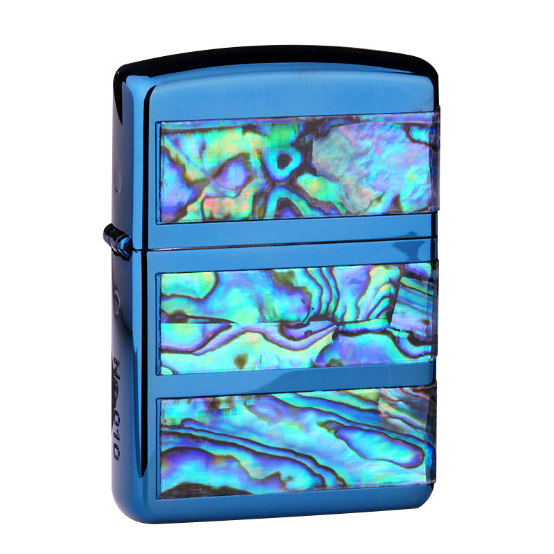 限量zippo煤油贝壳加厚打火机