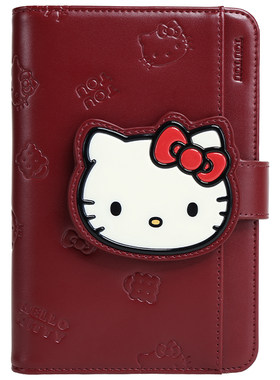 TOUTOUhellokitty三丽鸥护照夹证件收纳包钱包卡包一体女生日礼物