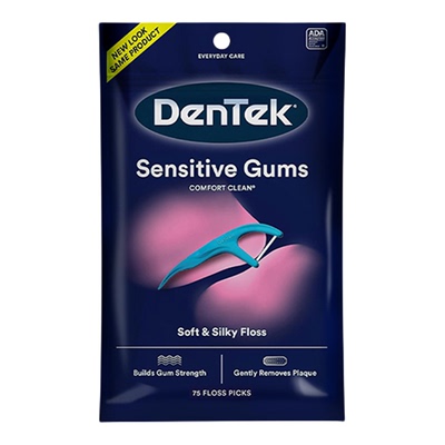 德泰克DenTek舒适清洁牙线棒