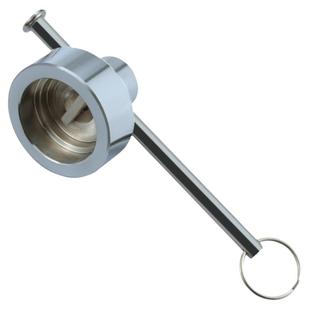 水表前暖气阀门开关钥匙磁性一字锁闭阀自来水供暖地暖专用扳手