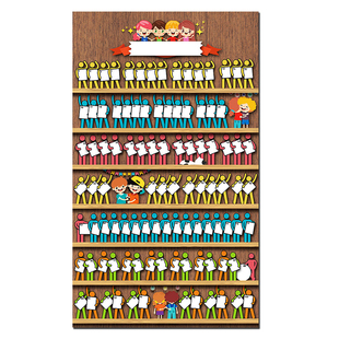 某音爆款高情商社牛孩子养成墙贴儿童交友社交人脉朋友圈建立海报