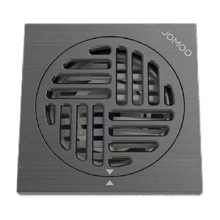 九牧卫浴全铜地漏卫生间下水洗衣机大排量防虫防臭防堵浴室地漏