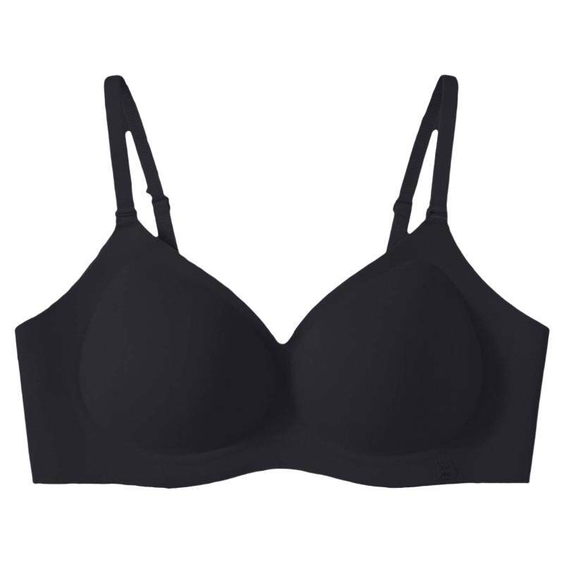贝软熊无痕隐形美背收副乳文胸