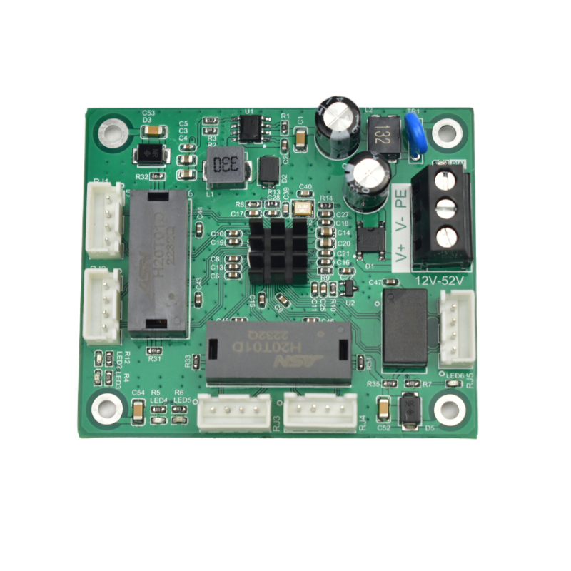 定制OEM交换机模块排针网口12V50V板载微型嵌入式内置端口扩展板