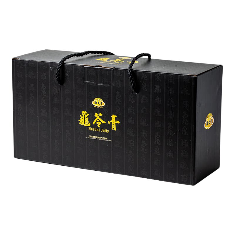 香港品牌海天堂秘制龟苓膏300g即食正宗鲜龟药材熬制原味Q弹爽滑