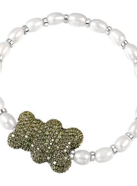 APM Monaco40周年限定小熊珍珠手链女款轻奢优雅高级饰品生日礼物