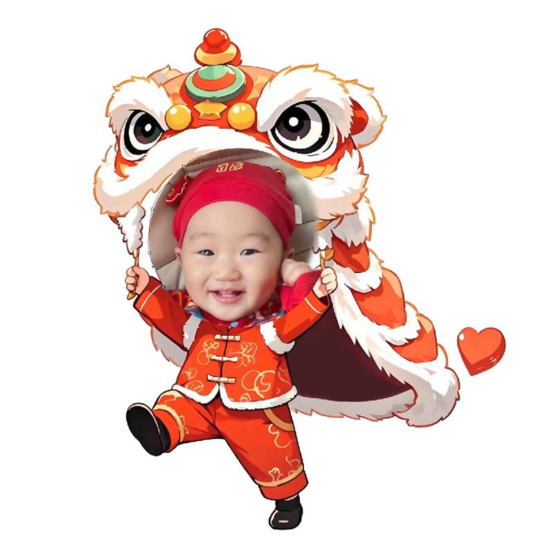 班级照片墙评优大头贴塑封贴纸