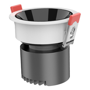 深杯防眩射灯LED嵌入式小山丘客厅天花无主灯洗墙灯筒灯开孔75mm