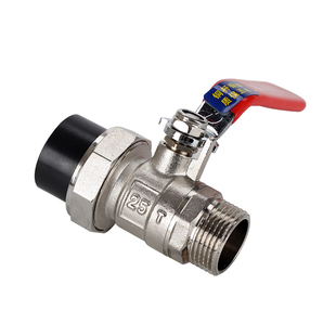 全铜PE阀门全铜PE单外丝活接球阀pe外牙球阀 铜活节阀 焊接热熔阀