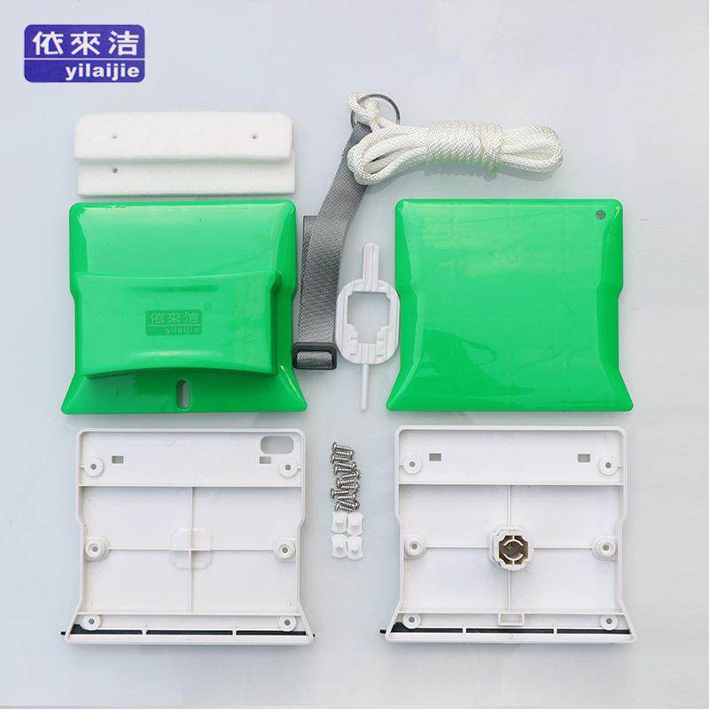 擦玻璃器原厂外壳三层玻璃擦替换配件壳子胶条清洁棉