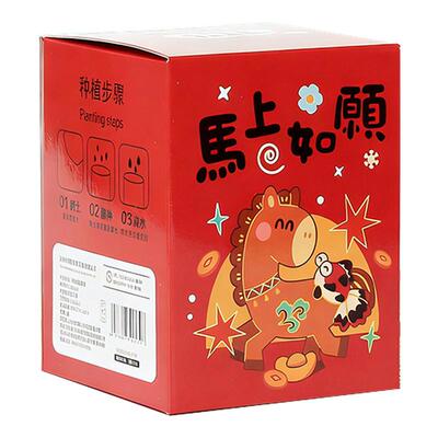 幼儿园新年礼物植物盲盒小礼品