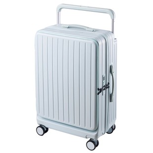 2025新款侧开口深仓一体式行李箱宽拉杆20寸女密码旅行皮箱26寸男