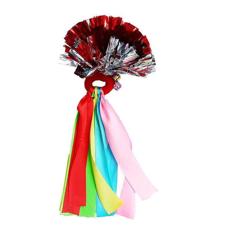 花球啦啦队操手腕花小学生运动会幼儿园早操跳舞手摇花球舞蹈演出
