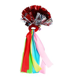 花球啦啦队操手腕花小学生运动会幼儿园早操跳舞手摇花球舞蹈演出