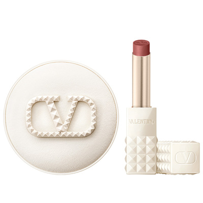 【圣诞礼物】华伦天奴水光气垫口红唇釉礼盒纯白化妆品大牌礼物