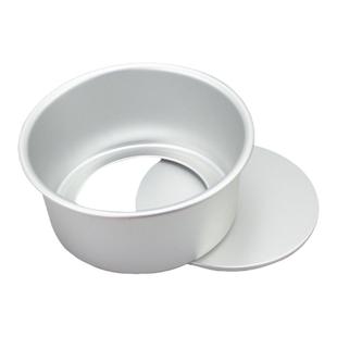 活底蛋糕模具圆形戚风慕斯乳酪模具阳极46寸巴斯克纸芝士蛋糕胚子