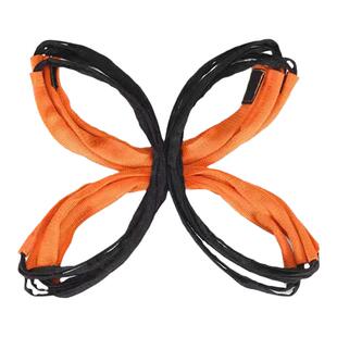 多功能蝴蝶敏捷梯折叠跳格梯跳格子儿童体能跨栏架训练器材软绳梯