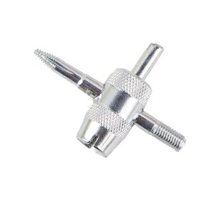 四合一气门芯扳手气门钥匙开关汽车轮胎电动车自行车放气工具包邮