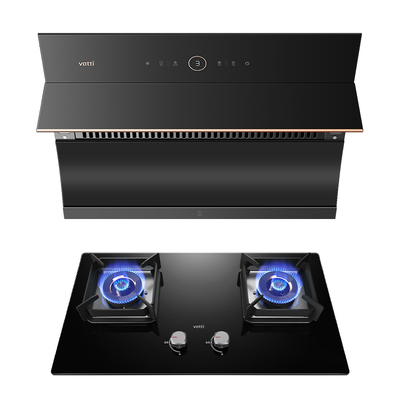 华帝23m3自动洗烟灶套装抽油烟机