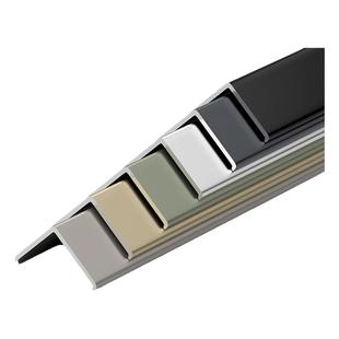 钛铝合金护角条护墙角保护条瓷砖包收边阳角防撞条免打孔客厅装饰