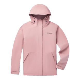 哥伦比亚户外女子冲锋衣秋冬女款防风防水徒步运动连帽外套XR5178