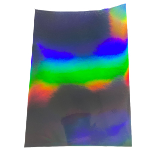 a4镭射不干胶贴纸变色反光素面银贴标激光专用打印标签贴纸