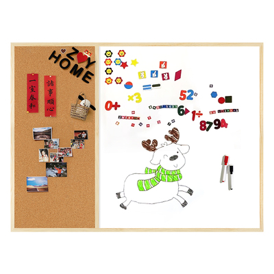 brandland磁性白板墙写字板软木板照片墙留言板家用装饰背景墙挂式儿童家用教学可擦记事板公告栏组合展示板