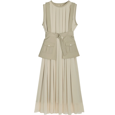 【ins博主同款】AMERI 25夏MEDI系列束腰套装连衣裙0225105921210