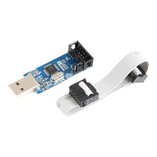 USB ASP AVR编程器 51系列在线ISP下载器 支持ATTiny/ATMEGA系列
