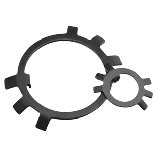 止退垫圈六爪垫圈王八挡圈垫片圆螺母用止动垫圈国标GB858M10-300