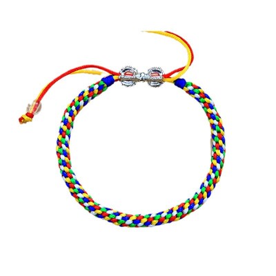 手工编织男女端午节五彩绳手链