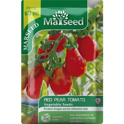 进口盆栽甜圣女果红洋梨番茄种子