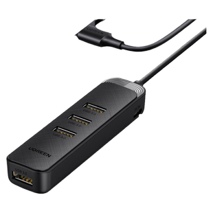 ugreen绿联USB扩展器多口集分线器接口转换3.0台式外接供电typec拓展坞hub延长线一拖四笔记本电脑平板手机